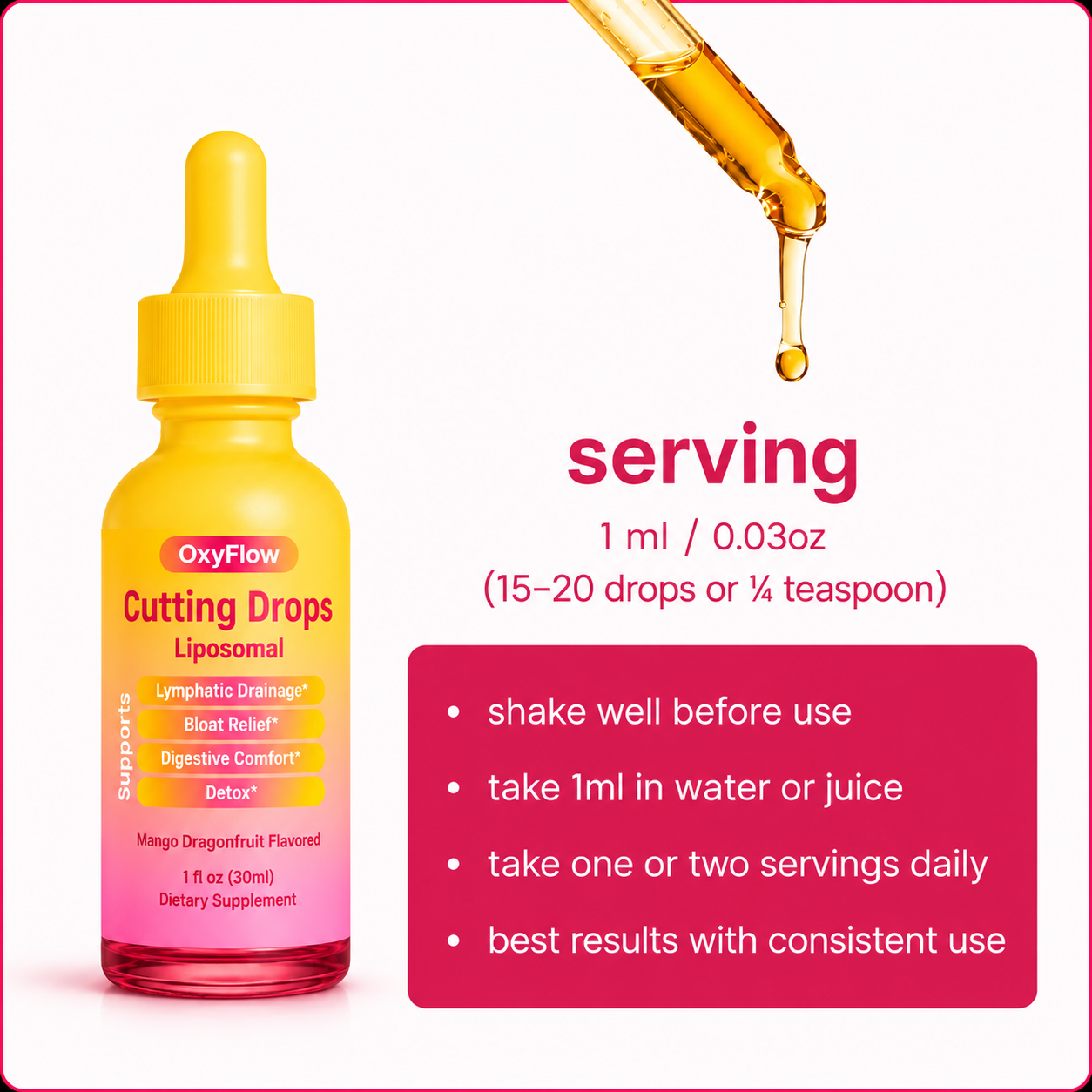 Organic Lymphatic Cutting Drops